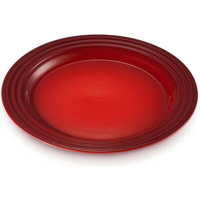 Le Creuset Kirsche Rot Steinzeug Beilagenteller - Beilagenteller Le Creuset Kirsche Rot Steinzeug Beilagenteller - Beilagenteller
