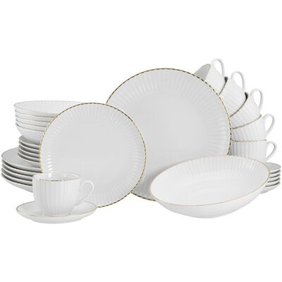 CreaTable, Geschirrset, Allegra (30 Stk.) CreaTable, Geschirrset, Allegra (30 Stk.)