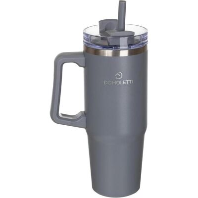 Domoletti Thermo cup RH628A2, 0.89 l, grey, Thermoskanne, Grau Domoletti Thermo cup RH628A2, 0.89 l, grey, Thermoskanne, Grau