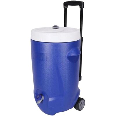 Steamy Cool 20 Roller - Isolierter Getränkespender / Trinkkühler mit Kran auf Rädern - 20 Liter - Bl, Flaschenkühler, Blau Steamy Cool 20 Roller - Isolierter Getränkespender / Trinkkühler mit Kran auf Rädern - 20 Liter - Bl, Flaschenkühler, Blau