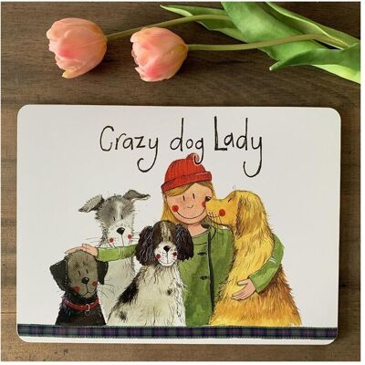 Teka, Untersetzer, MT56 Crazy Dog Lady Psiara Tellerpolster Teka, Untersetzer, MT56 Crazy Dog Lady Psiara Tellerpolster