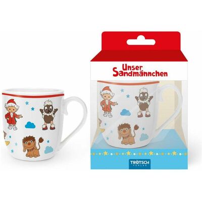 Trötsch - Unser Sandmännchen Kindertasse Geschenktasse aus Porzellan Sandmännchen und Freunde, Tasse, Weiss Trötsch - Unser Sandmännchen Kindertasse Geschenktasse aus Porzellan Sandmännchen und Freunde, Tasse, Weiss
