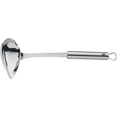WMF Saucenlöffel Sossenkelle mit Schnaupe 28cm Profi Plus Edelstahl teilmatt, Kochbesteck, Silber WMF Saucenlöffel Sossenkelle mit Schnaupe 28cm Profi Plus Edelstahl teilmatt, Kochbesteck, Silber