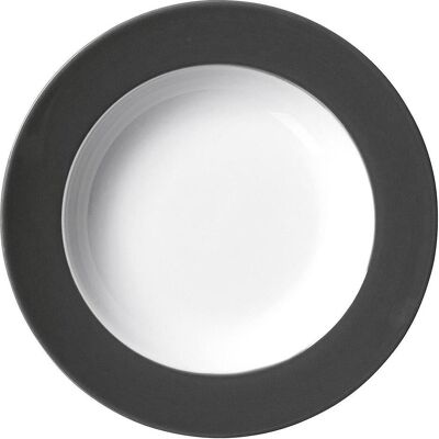 Ritzenhoff & Breker Suppenteller Doppio Anthrazit - 6 Stück Ritzenhoff & Breker Suppenteller Doppio Anthrazit - 6 Stück