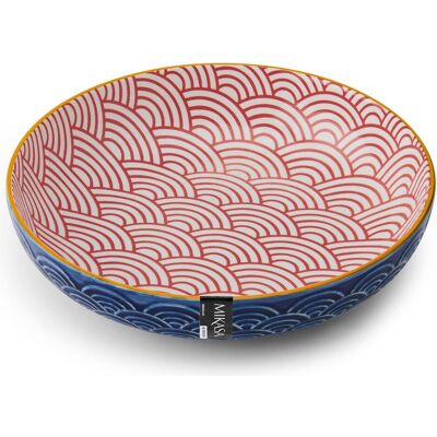 4x Mikasa MK Coupe Bowl, Schüssel + Schale, Blau 4x Mikasa MK Coupe Bowl, Schüssel + Schale, Blau