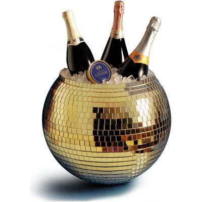 Mikamax Golden Ice Bucket, Flaschenkühler, Gold Mikamax Golden Ice Bucket, Flaschenkühler, Gold