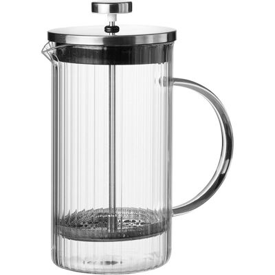 Ritzenhoff & Breker R&B Kaffeeber.Jive Glas 1,0l, Kaffeebereiter, Schwarz, Silber, Transparent Ritzenhoff & Breker R&B Kaffeeber.Jive Glas 1,0l, Kaffeebereiter, Schwarz, Silber, Transparent