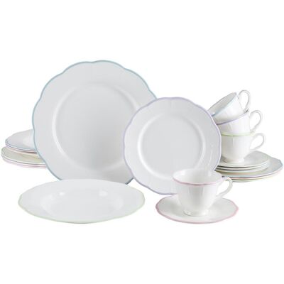 CreaTable, Geschirrset, Florine (20 Stk.) CreaTable, Geschirrset, Florine (20 Stk.)