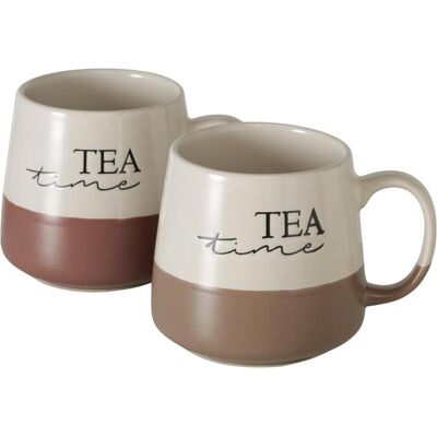 Boltze Home Becher Teatime 2f.so.370ml br, Tasse, Braun Boltze Home Becher Teatime 2f.so.370ml br, Tasse, Braun