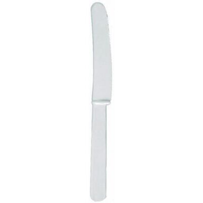 Amscan, Einweggeschirr, 10 Kunststoff-Messer weiss Amscan, Einweggeschirr, 10 Kunststoff-Messer weiss
