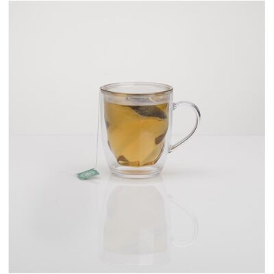 Flamefield Kaffeebecher dopp.w.Acryl klar, Tasse, Transparent Flamefield Kaffeebecher dopp.w.Acryl klar, Tasse, Transparent
