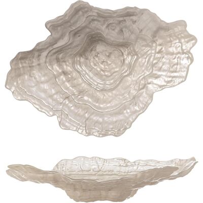 Bloomingville, Dekoschale, - Aiku Bowl - Nature - Glass Bloomingville, Dekoschale, - Aiku Bowl - Nature - Glass