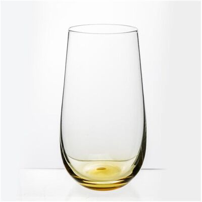 Domoletti Glass set, glass, 0.530 l, 6 pcs, Trinkgläser, Gelb, Transparent Domoletti Glass set, glass, 0.530 l, 6 pcs, Trinkgläser, Gelb, Transparent