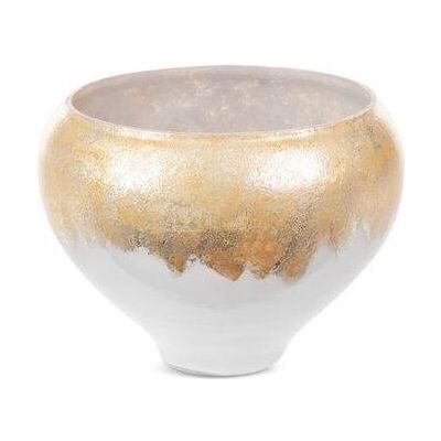 Eurofirany, Dekoschale, CS/IRIS/MIS/01 23X23X18 SILBER+GOLD Eurofirany, Dekoschale, CS/IRIS/MIS/01 23X23X18 SILBER+GOLD