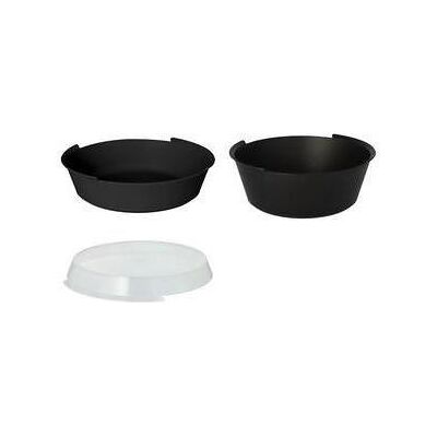 Circulware by Haval 16 "" Deckel für Mehrweg-Schalen Mix & Match rund Ø 18,3 cm · 2,5 cm transparent, Einwegbehälter, Transparent Circulware by Haval 16 "" Deckel für Mehrweg-Schalen Mix & Match rund Ø 18,3 cm · 2,5 cm transparent, Einwegbehälter, Transparent
