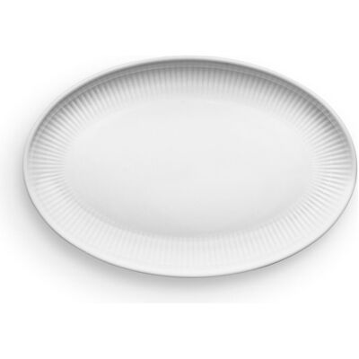 Eva Solo, Serviergeschirr, Eva Trio - Legio Nova Oval Coupe Teller - White - 24.5 cm Eva Solo, Serviergeschirr, Eva Trio - Legio Nova Oval Coupe Teller - White - 24.5 cm