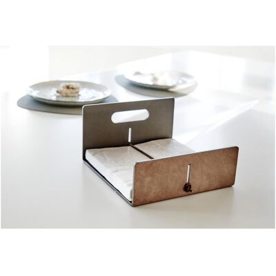 Lind DNA, Serviettenhalter, Serviettenbox Hellgrau (1x) Lind DNA, Serviettenhalter, Serviettenbox Hellgrau (1x)