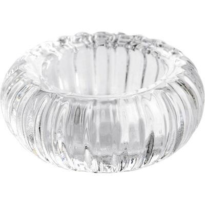 Sandra Rich, Kerzenständer, BRIGHT glass tealight holder Sandra Rich, Kerzenständer, BRIGHT glass tealight holder