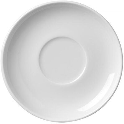 Hendi - Espresso 83mm - 12 Stk - weißes Porzellan - Untertasse Hendi - Espresso 83mm - 12 Stk - weißes Porzellan - Untertasse