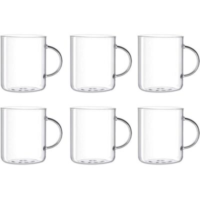 6x Leonardo Novo, Tasse, Transparent 6x Leonardo Novo, Tasse, Transparent