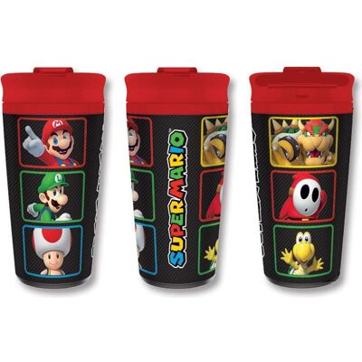 Pyramid Super Mario - Charaktere, Tasse, Mehrfarbig Pyramid Super Mario - Charaktere, Tasse, Mehrfarbig