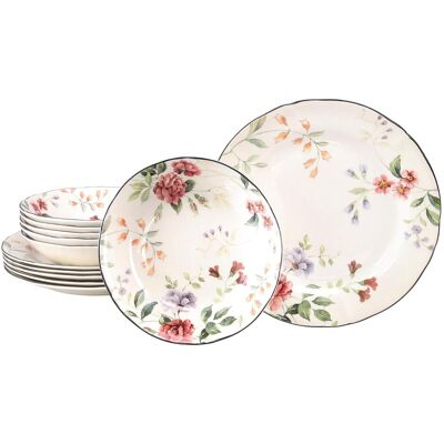 CreaTable, Geschirrset, Priscilla (12 Stk.) CreaTable, Geschirrset, Priscilla (12 Stk.)