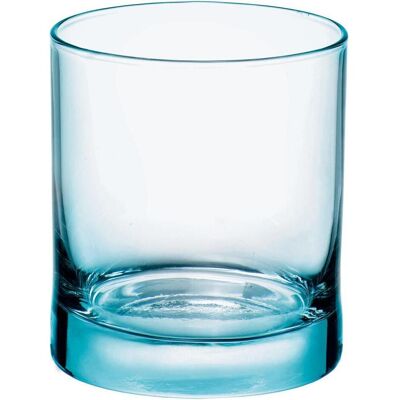 Bormioli Rocco Konfekt 3 Iride Wassergläser, Trinkgläser, Blau Bormioli Rocco Konfekt 3 Iride Wassergläser, Trinkgläser, Blau