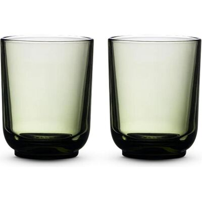 Fellow Set mit zwei Pirch Latte-Gläsern, 320 ml, Grün, Trinkgläser, Grün Fellow Set mit zwei Pirch Latte-Gläsern, 320 ml, Grün, Trinkgläser, Grün