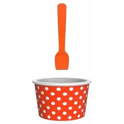 Zak! Dotty, Schüssel + Schale, Weiss, Orange Zak! Dotty, Schüssel + Schale, Weiss, Orange