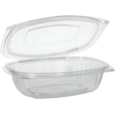 PAPSTAR Salatschalen To Go mit Klappdeckeln, PLA 375 ml - Salatbox PAPSTAR Salatschalen To Go mit Klappdeckeln, PLA 375 ml - Salatbox