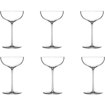 Stölzle 6er Set Kyoto Bar Coktailschale 318ml, Cocktailgläser, Transparent Stölzle 6er Set Kyoto Bar Coktailschale 318ml, Cocktailgläser, Transparent