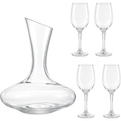 Relaxdays 5-tlg. Weingläser-Set, Weingläser, Transparent Relaxdays 5-tlg. Weingläser-Set, Weingläser, Transparent