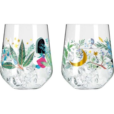 Ritzenhoff Gin Tonic Glas 'Botanic Glamour #2 - GWAW' - Glas Ritzenhoff Gin Tonic Glas 'Botanic Glamour #2 - GWAW' - Glas