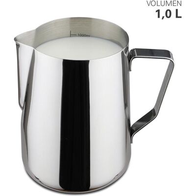 Weis 16006 Konvička na mléko, nerez, 1 l, Milchkanne, Silber Weis 16006 Konvička na mléko, nerez, 1 l, Milchkanne, Silber