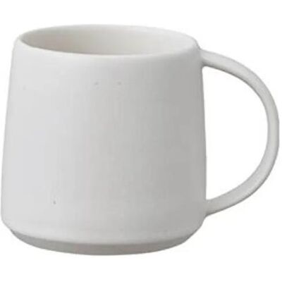 KINTO RIPPLE Keramikbecher 250ml Weiss, Tasse, Weiss KINTO RIPPLE Keramikbecher 250ml Weiss, Tasse, Weiss