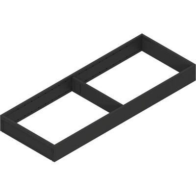 Blum Rahmen für LEGRABOX/MERIVOBOX AMBIA-LINE 200, Besteckkasten, Schwarz Blum Rahmen für LEGRABOX/MERIVOBOX AMBIA-LINE 200, Besteckkasten, Schwarz