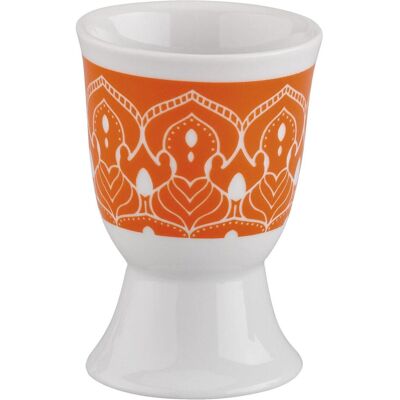 Cilio Eierbecher Amici Mandala, Eierbecher, Weiss, Orange Cilio Eierbecher Amici Mandala, Eierbecher, Weiss, Orange