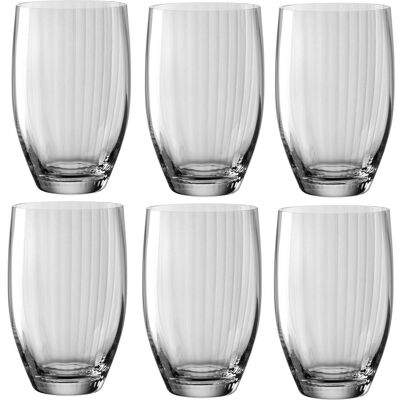 Leonardo Longdrinkglas Poesia 460 ml, 6 Stück, Grau, Cocktailgläser, Grau Leonardo Longdrinkglas Poesia 460 ml, 6 Stück, Grau, Cocktailgläser, Grau