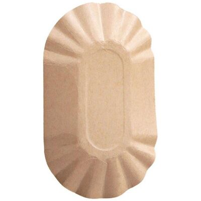 Naturestar, Einweggeschirr, Bio Schale oval Kraftpapier, FSC-zertifiziert (1000x) Naturestar, Einweggeschirr, Bio Schale oval Kraftpapier, FSC-zertifiziert (1000x)
