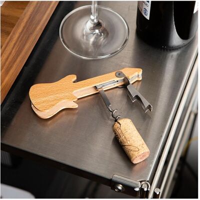 Kikkerland - Rockin' Corkscrew - 1.75 x 5.25 x 0.5 inches, Flaschenöffner Kikkerland - Rockin' Corkscrew - 1.75 x 5.25 x 0.5 inches, Flaschenöffner