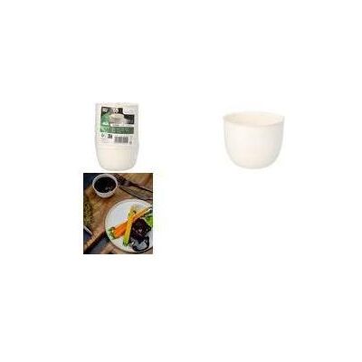 Papstar, Einweggeschirr, 10 Schalen Zuckerrohr "pure" 175 ml Ø 7,2 cm · 5,5 cm weiss "Cella" (10x) Papstar, Einweggeschirr, 10 Schalen Zuckerrohr "pure" 175 ml Ø 7,2 cm · 5,5 cm weiss "Cella" (10x)