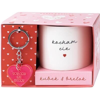 Be happy gifts „Ich liebe dich“-Geschenkset, Tasse, Rosa Be happy gifts „Ich liebe dich“-Geschenkset, Tasse, Rosa