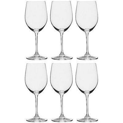 Riedel Serie VINUM Chardonnay / Viognier 350 ml 6 Stück im Value Pack, Weingläser, Transparent Riedel Serie VINUM Chardonnay / Viognier 350 ml 6 Stück im Value Pack, Weingläser, Transparent