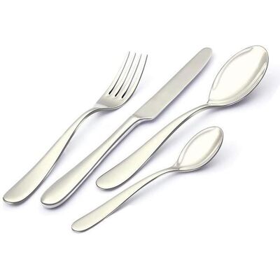 Bollire CUTLERY SET 24 BR-5001, Besteck, Silber Bollire CUTLERY SET 24 BR-5001, Besteck, Silber