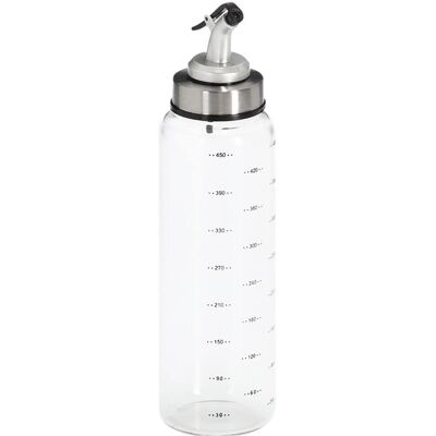 Zeller Present, Ölspender + Essigspender, Essig- Ölflasche 500 ml Glas ø 6.5x24.5 cm (500 ml) Zeller Present, Ölspender + Essigspender, Essig- Ölflasche 500 ml Glas ø 6.5x24.5 cm (500 ml)