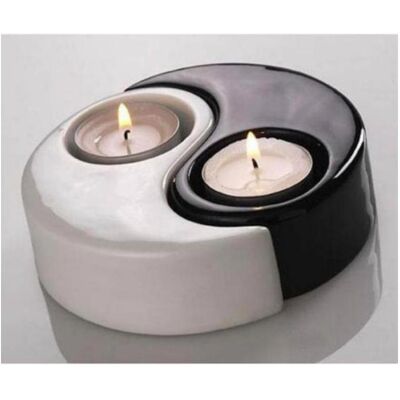 Wagner, Kerzenständer, 03083/40 - Yin-Yang Schalen (2) Wagner, Kerzenständer, 03083/40 - Yin-Yang Schalen (2)