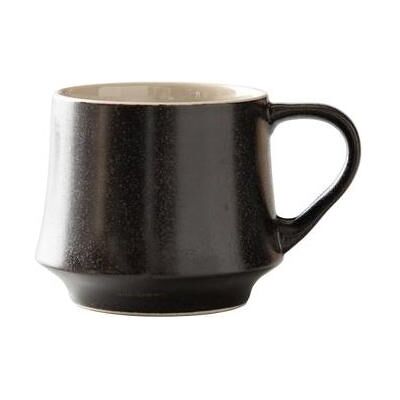 Origami Flare Mug Keramikbecher 300ml Schwarz, Tasse, Schwarz Origami Flare Mug Keramikbecher 300ml Schwarz, Tasse, Schwarz