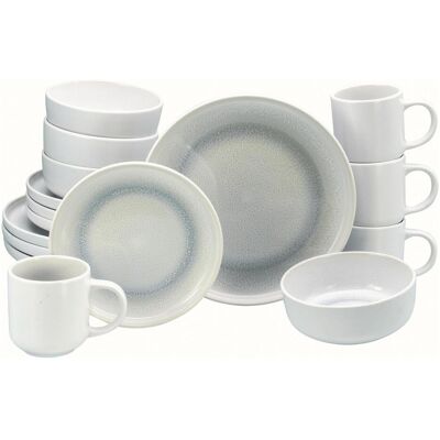 CreaTable, Geschirrset, Nordic Fjord (16 Stk.) CreaTable, Geschirrset, Nordic Fjord (16 Stk.)