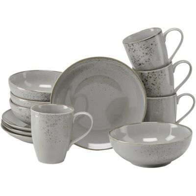 CreaTable, Geschirrset, Nature Collection (12 Stk.) CreaTable, Geschirrset, Nature Collection (12 Stk.)
