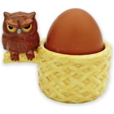 Winkee - Egg Cup Grumpy Owl Moody, Eierbecher Winkee - Egg Cup Grumpy Owl Moody, Eierbecher